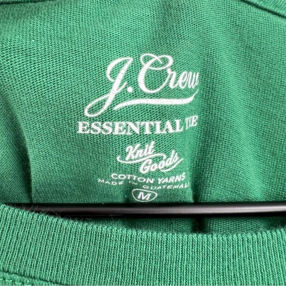 Bundle of 2 J. CREW Size Medium Tops Green Long Sleeve T-Shirt Gray 3/4 Sleeve - Picture 8 of 9